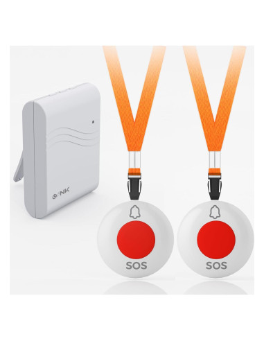 Botón de Llamada Inalámbrico OLINK para Ancianos 600m