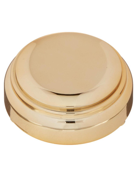 Espejo Dorado Regrabable Botón Fácil Personalizado 30s