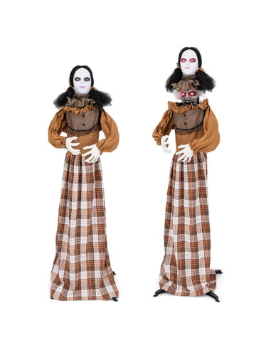 Bruja Electrónica Animada TLAEVCO 1.34 m Halloween