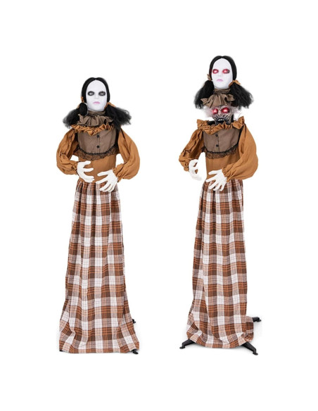 Bruja Electrónica Animada TLAEVCO 1.34 m Halloween