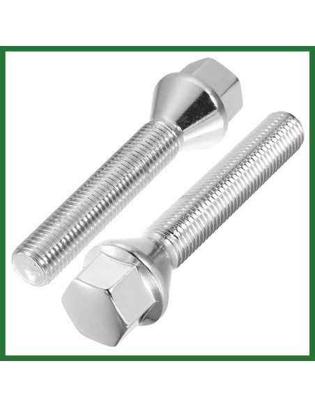 Juego de Pernos de Rueda Motoforti M12 x 1.5 Cromo 8 Piezas