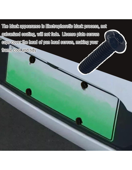 Kit de Tornillos Antirrobo para Placas de Matrícula GolTHd
