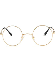 Gafas redondas sin receta Kursan oro 46mm UV400 2