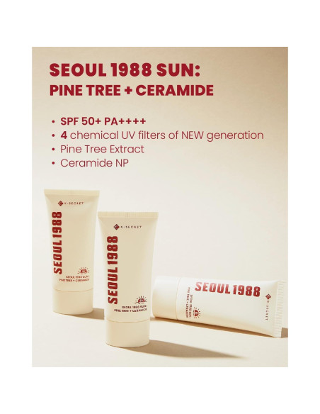 K-SECRET SEOUL 1988 Suero Pino + Ceramida 50mL