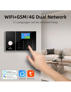 Sistema de Alarma Inalámbrico YBJ YB-108-4GUS-F para Hogar 2