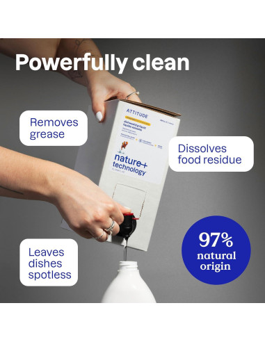 Jabón para Platos ATTITUDE 700 ml Vegano Cítricos EWG