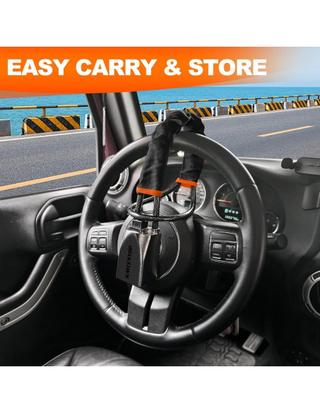 Bloqueo de Volante KAYCENTOP Antirrobo Universal 43 cm