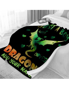 Manta Personalizada Bhaisajyaguru Dragón 127x101 cm para Niños 2