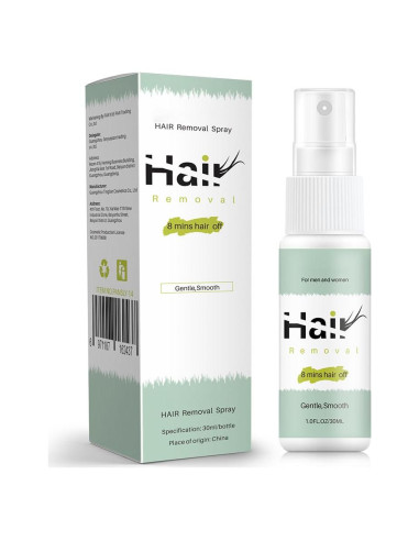 Spray Depilatorio LINEDSON 30ml - Indoloro para Axilas y Piernas