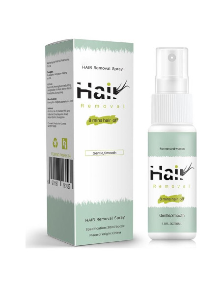 Spray Depilatorio LINEDSON 30ml - Indoloro para Axilas y Piernas