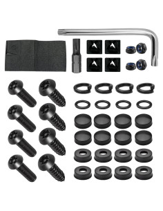Kit de Tornillos Antirrobo para Placas de Licencia NYTKL M6