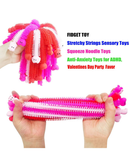 Paquete de 36 Cuerdas Elásticas de San Valentín Holydeck