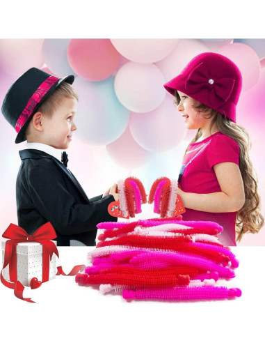 Paquete de 36 Cuerdas Elásticas de San Valentín Holydeck