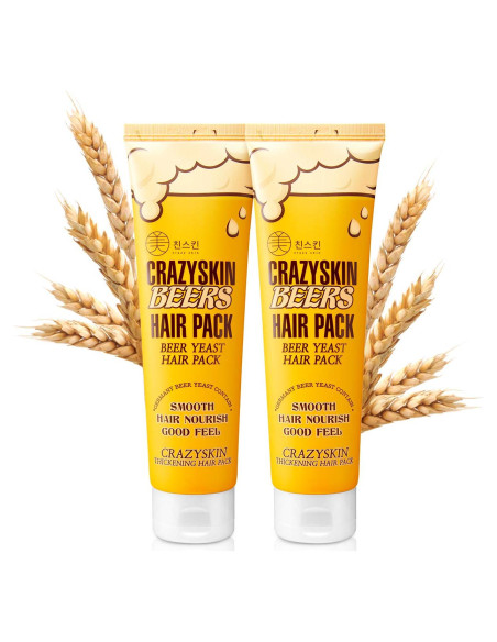 Máscara Capilar CRAZY SKIN con Levadura de Cerveza 400ml