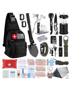 Kit de Supervivencia 251 Piezas Dlmd - Primeros Auxilios y Emergencias