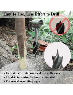 Kit de Multiherramienta de Supervivencia Jiffy2NE1 con Aguja y Sierra 2