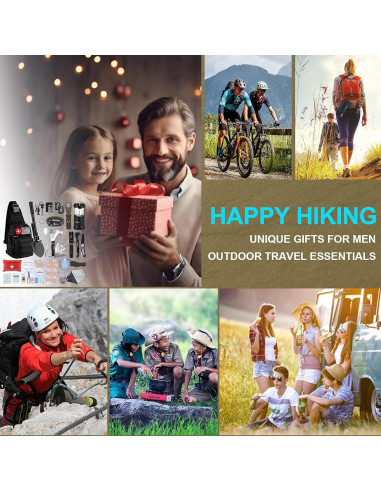 Kit de Supervivencia 251 Piezas Dlmd - Primeros Auxilios y Emergencias