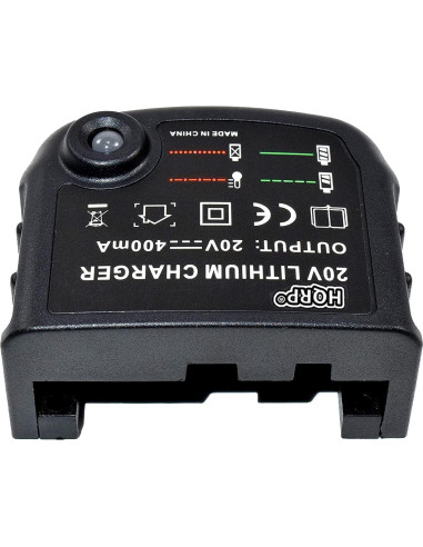 Cargador de Batería Li-Ion 20V HQRP Compatible Black and Decker