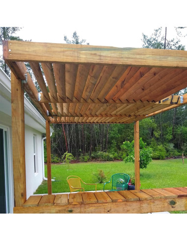 Kit de Soportes de Louvers UriMaxa para Pérgola Negra 1.35kg