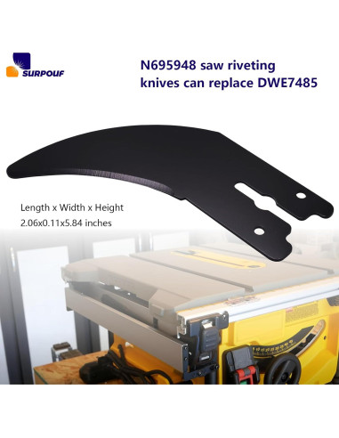 Cuchilla de Separación para Sierra de Mesa DeWalt N695948