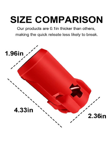 Bota Protectora Milwaukee M12 Fuel 49-16-3453 + Clips 42-70-0495