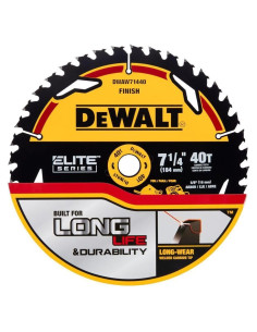Disco de Corte DEWALT DWAW71440 40T 18.42 cm Carburo