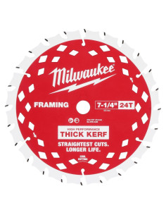 Sierra Circular Milwaukee 7-1/4" 24T Carburo 48-40-0740