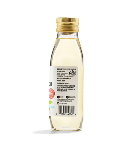 Aceite de Almendra 365 Whole Foods 248 ml - Alta Tolerancia Calor