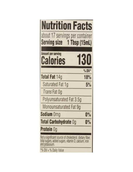 Aceite de Almendra 365 Whole Foods 248 ml - Alta Tolerancia Calor