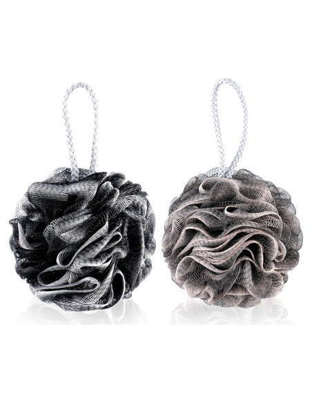 Esponja de Baño Loofah 2 Pcs LEKAYIHU 14cm Exfoliante Suave