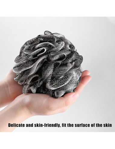 Esponja de Baño Loofah 2 Pcs LEKAYIHU 14cm Exfoliante Suave