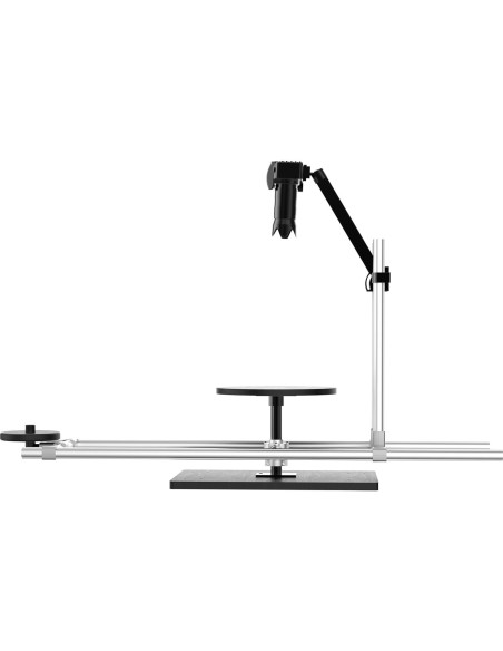 Deslizador de cámara rotativo PUKOKO 360 para DSLR