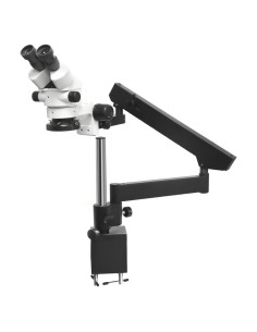 Microscopio Estéreo Binocular HAADID 7X-90X con Luz LED