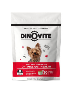 Dinovite 3 en 1 Probiotico para Perros Pequeños 30 Porciones