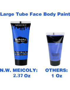 Pintura Facial Azul MEICOLY 67g a Base de Agua para Cosplay 2
