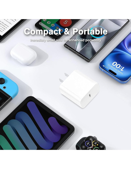 Paquete de 3 Cargadores de Pared USB-C 30W CYQAPC