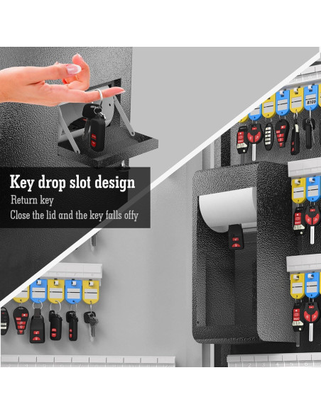 Caja de Llaves WeHere 104 Llaves Montada en Pared con Bluetooth