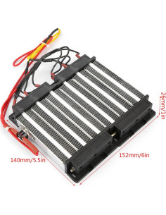 Calentador de Aire Cerámico Fafeicy 1500W 110V Portátil 2