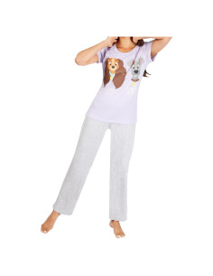 Pijamas para Mujeres Disney La Dama y el Vagabundo Púrpura