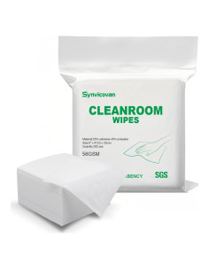 Toallitas de sala limpia Synivovan 22.86x22.86cm 300 Pcs