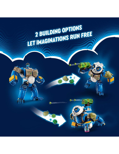 LEGO DREAMZzz Panda Logan 71480 Juguete Reconstruible 342 Piezas