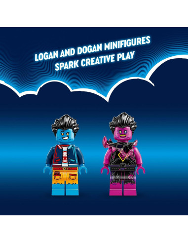 LEGO DREAMZzz Panda Logan 71480 Juguete Reconstruible 342 Piezas