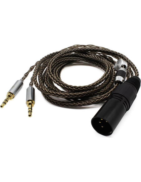 Cable de Audio Trenzado Youkamoo 1.8m 8 Núcleos 4 Pines XLR