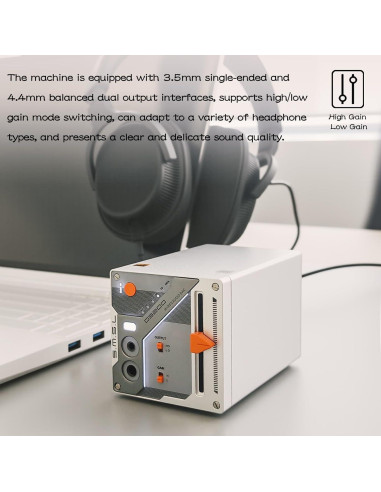 Amplificador DAC SMSL DS200 Bluetooth 5.1 32bit 768kHz