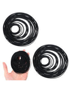 150 Correas de Casete Classicseali 20-120mm Caucho 1mm