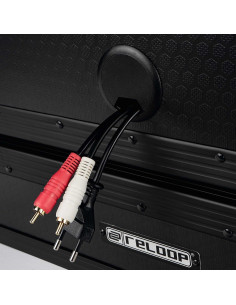 Funda de Giradiscos Reloop AMS-TURNTABLE-CASE Negra 2