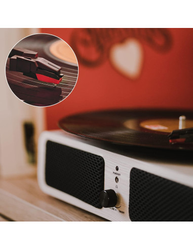 Aguja de Repuesto para Tocadiscos Victrola ION Crosley - 3 Piezas