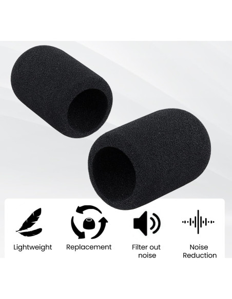 Paquete de 2 Filtros de Espuma para Micrófonos Audio-Technica