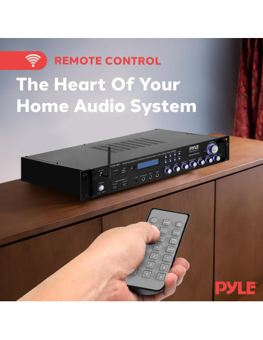 Receptor Preamplificador Bluetooth Pyle P2001BT 2000W Multicanal