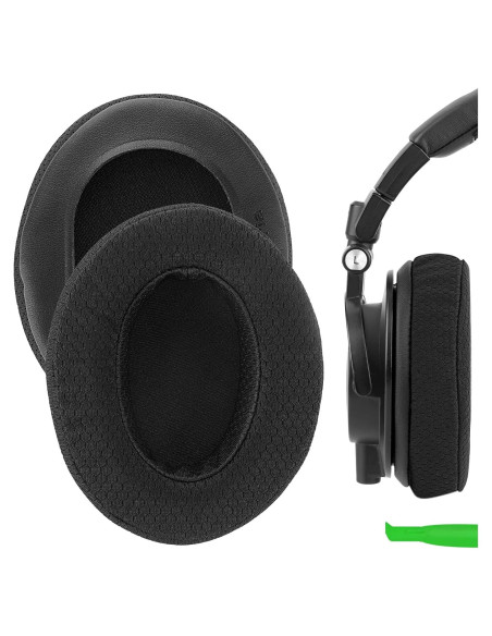 Almohadillas de Repuesto Geekria para Auriculares ATH M50X, M40X, M30X - 2 Unidades